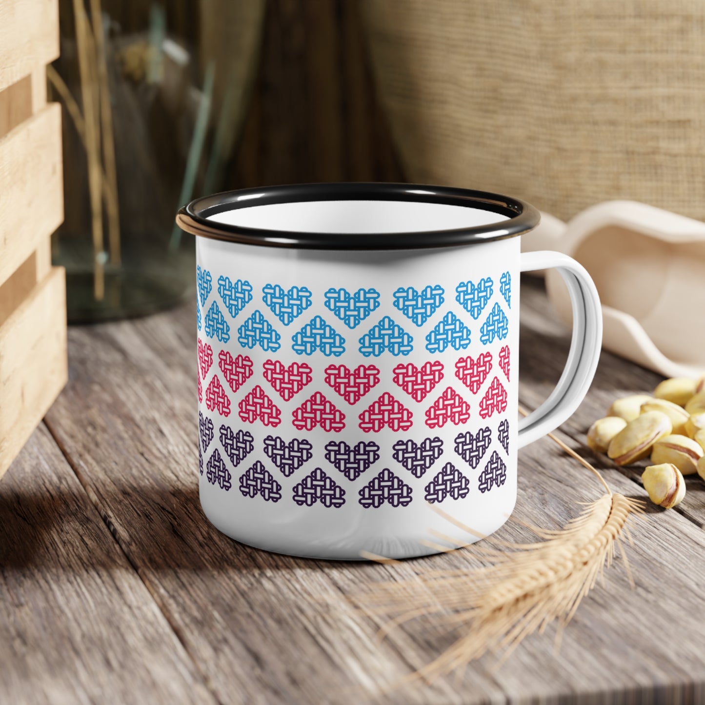 The Printed Heart - Polyamory Pride Mug