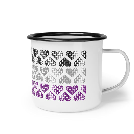 The Printed Heart - Asexual Pride Mug