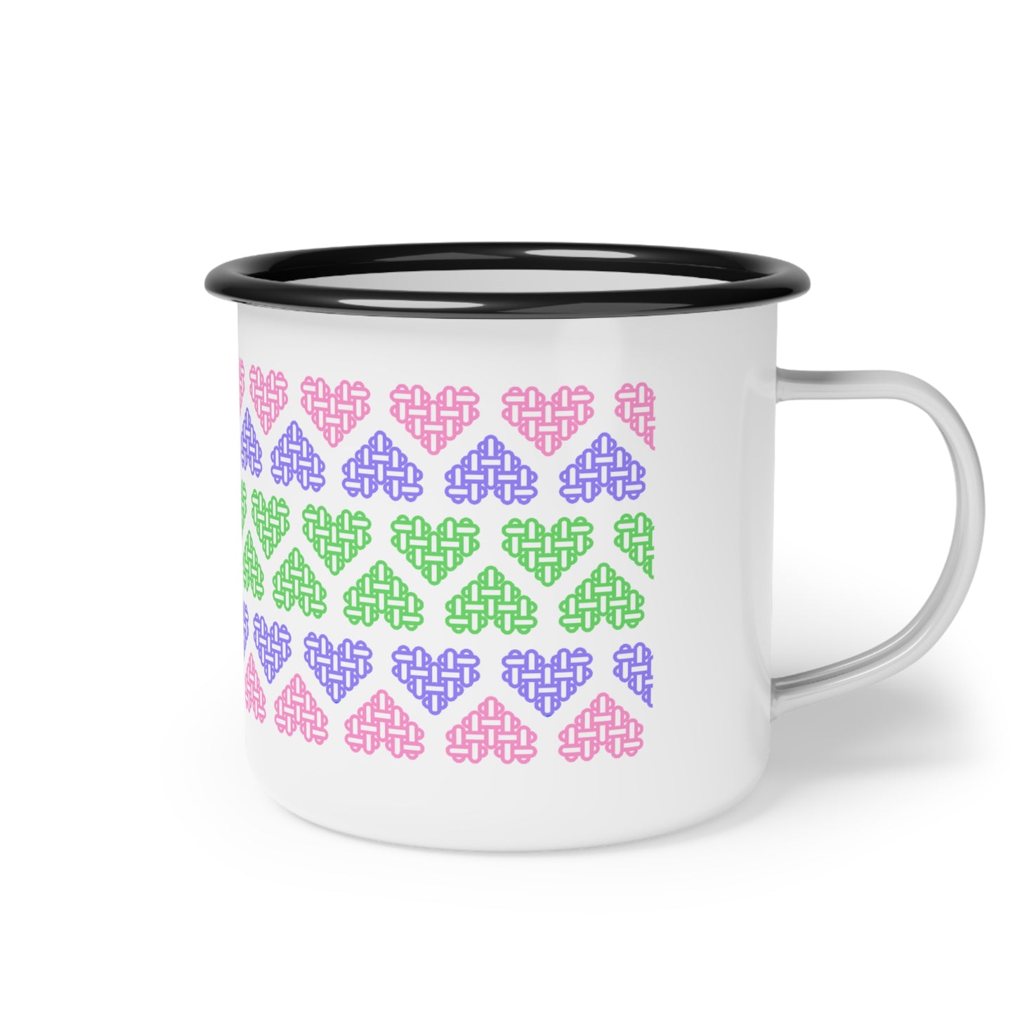 The Printed Heart - Trigender Pride Mug