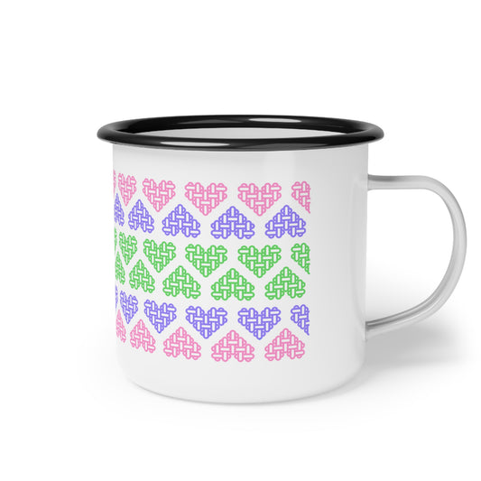 The Printed Heart - Trigender Pride Mug