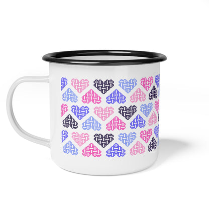The Printed Heart - Omnisexual Pride Mug