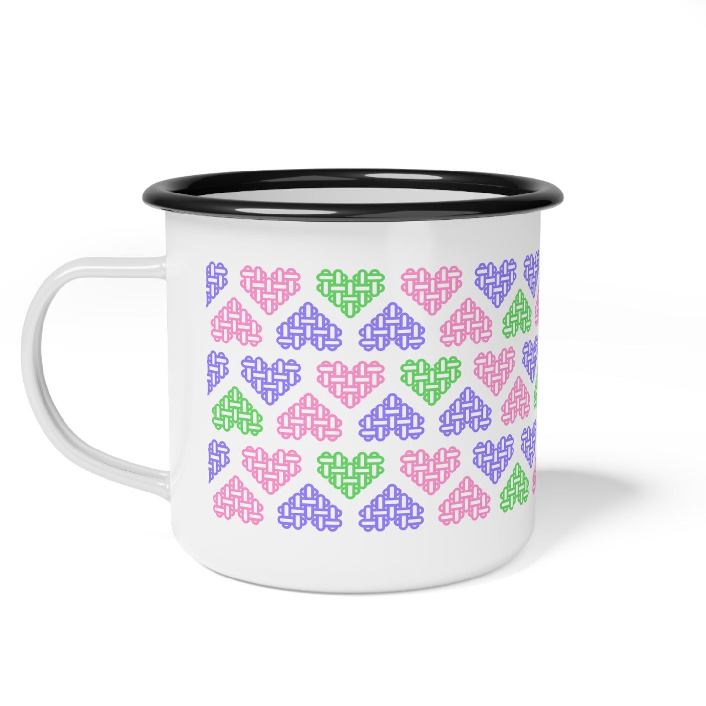 The Printed Heart - Trigender Pride Mug