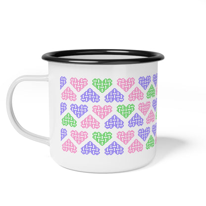 The Printed Heart - Trigender Pride Mug