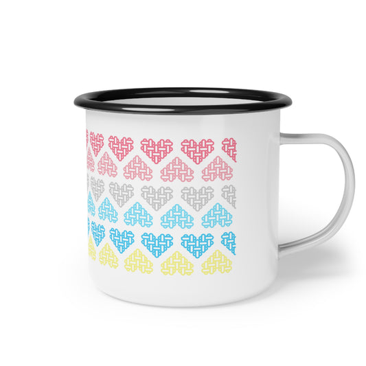 Genderflux Pride Flag Colours - Enamel Mug
