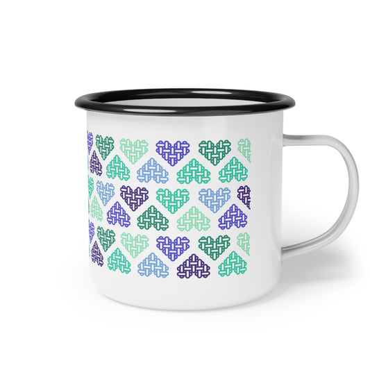 Enamel Mug - Mixed Gay Pride Flag Colors