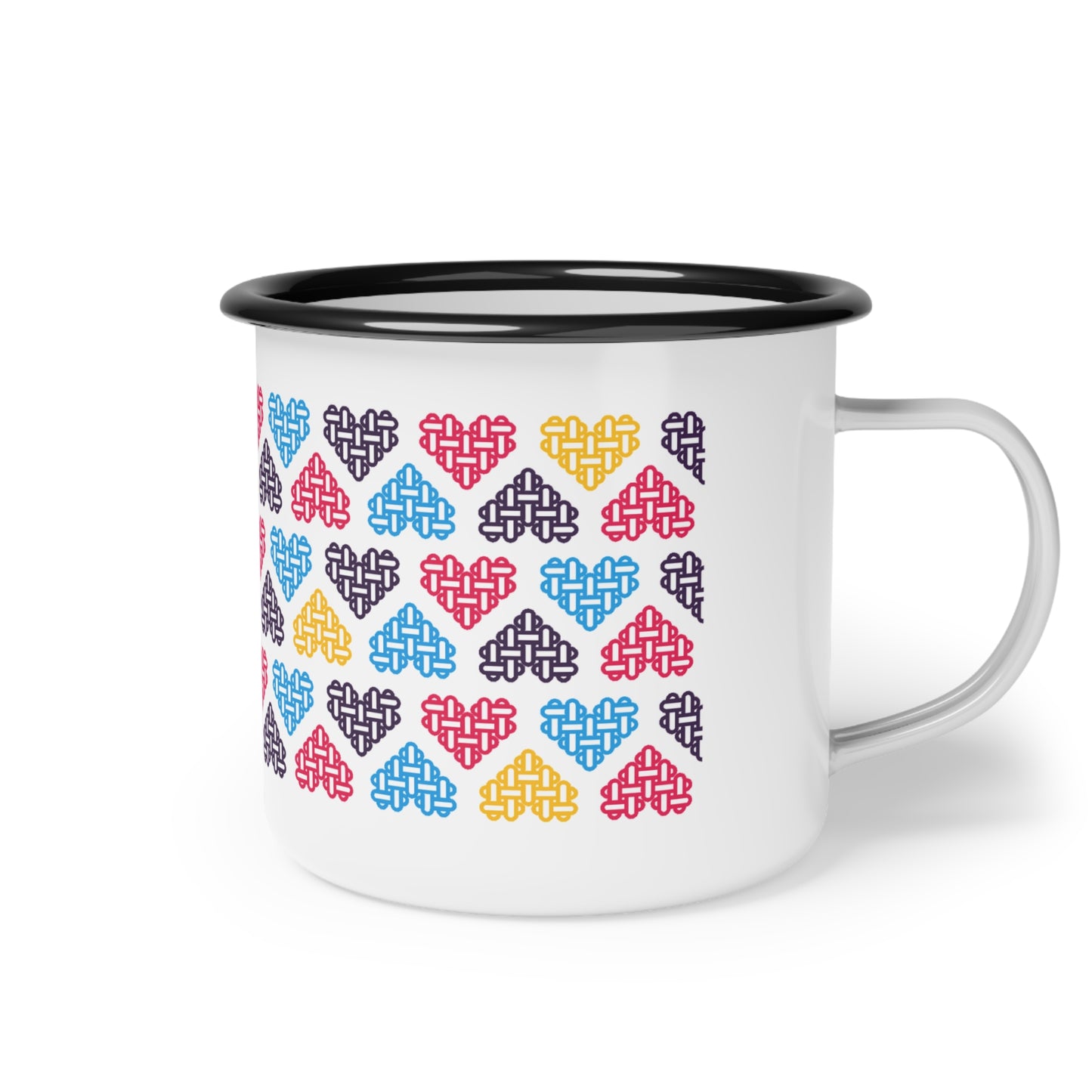 The Printed Heart - Polyamory Pride Mug