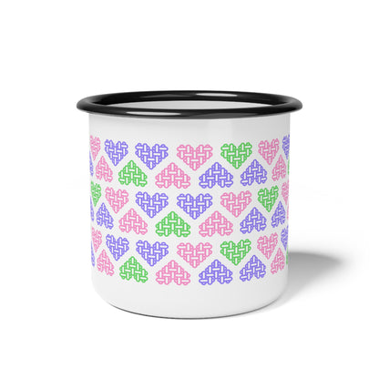 The Printed Heart - Trigender Pride Mug