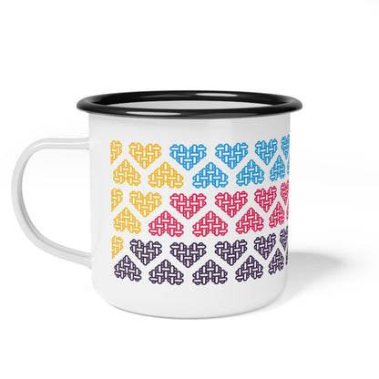 The Printed Heart - Polyamory Pride Mug