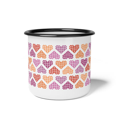 The Printed Heart - Lesbian Pride Mug