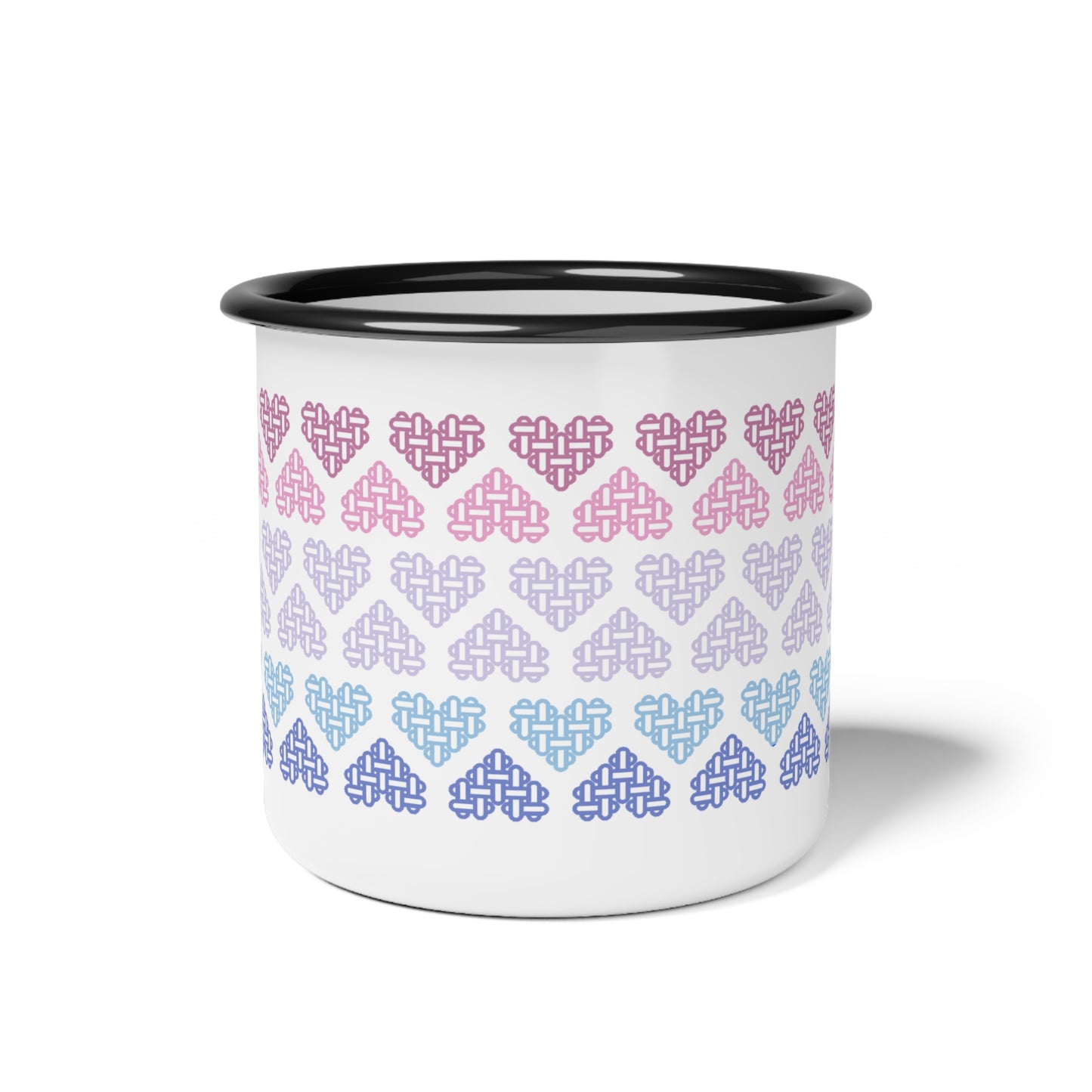 The Printed Heart - Bigender Pride Mug
