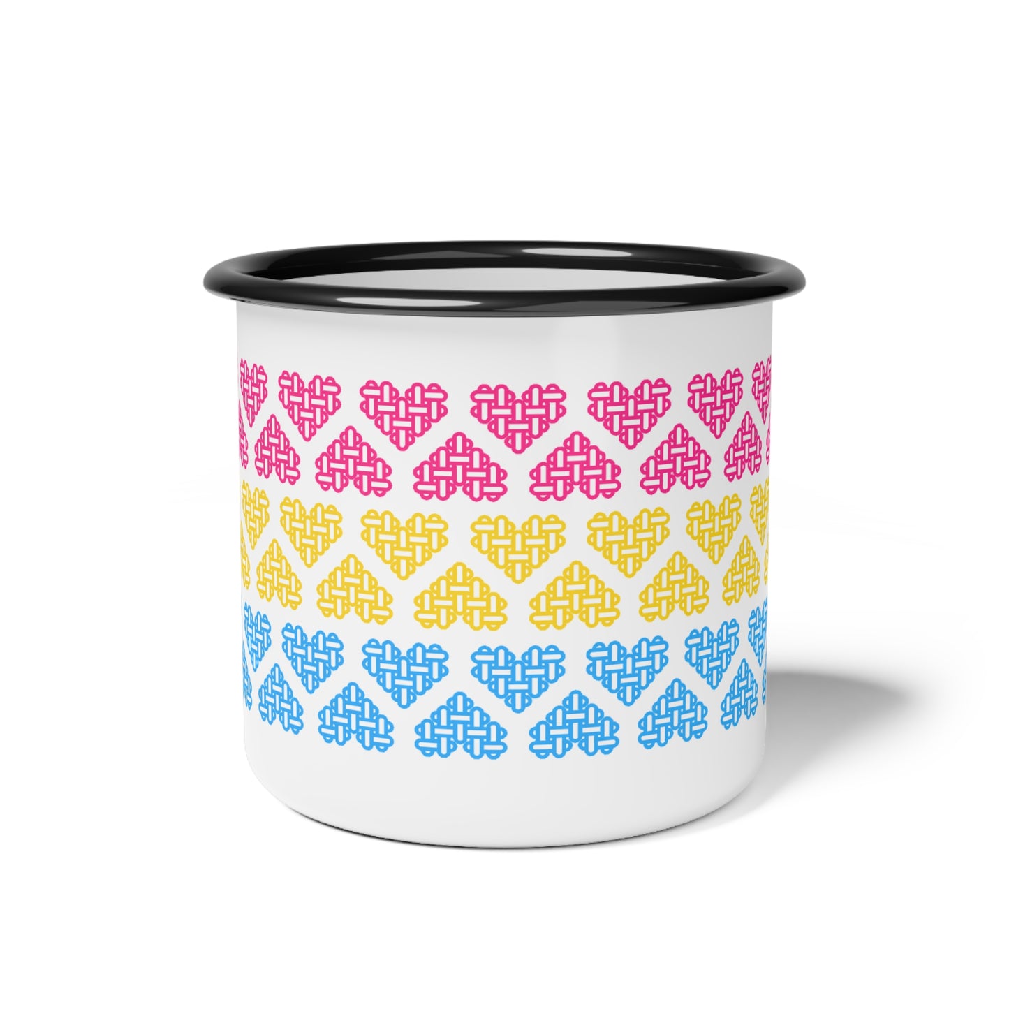The Printed Heart - Pansexual Pride Mug