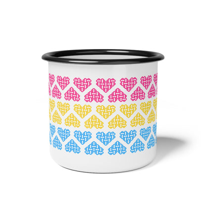 The Printed Heart - Pansexual Pride Mug