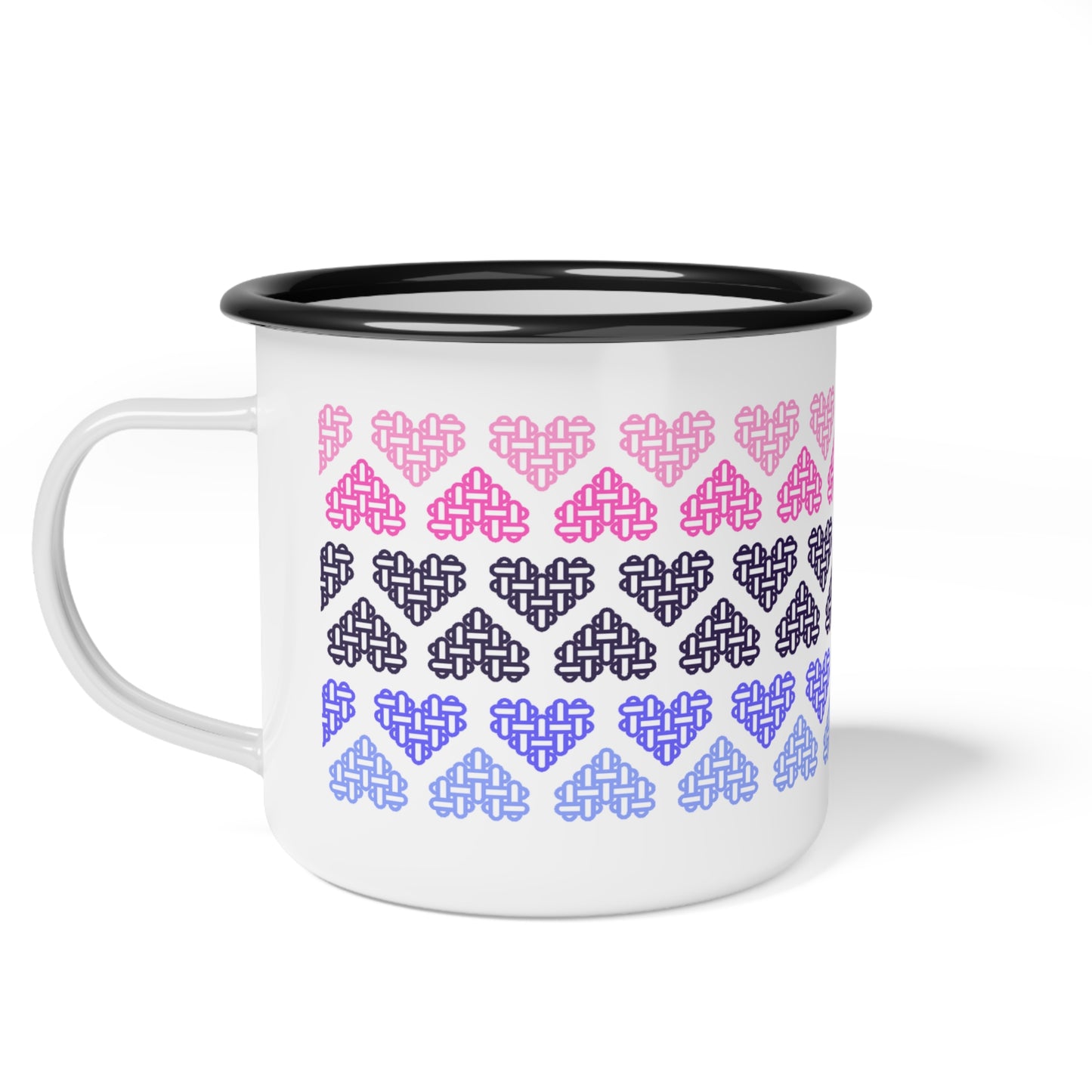 Omnisexual Pride Flag Colours - Enamel Mug