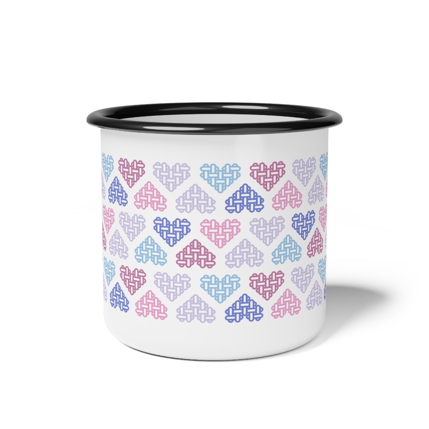 The Printed Heart - Bigender Pride Mug
