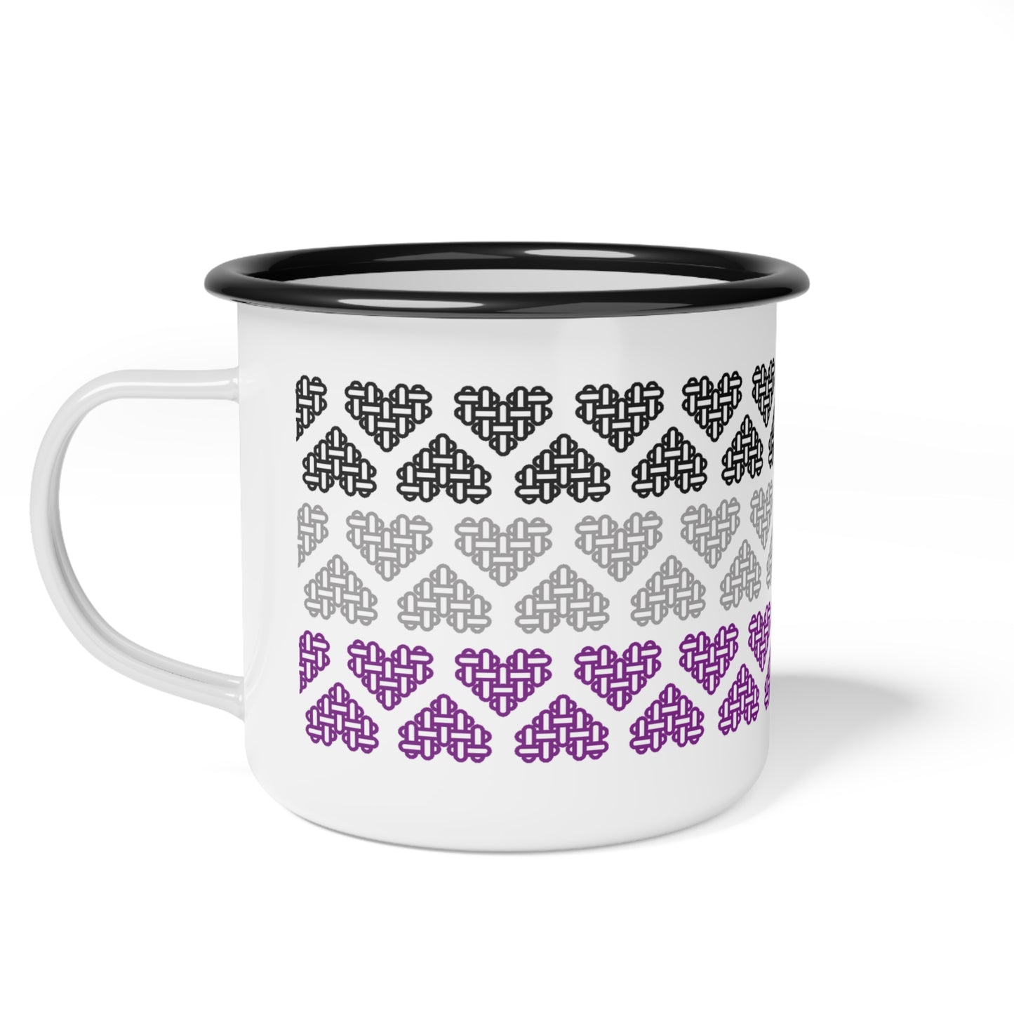 The Printed Heart - Asexual Pride Mug