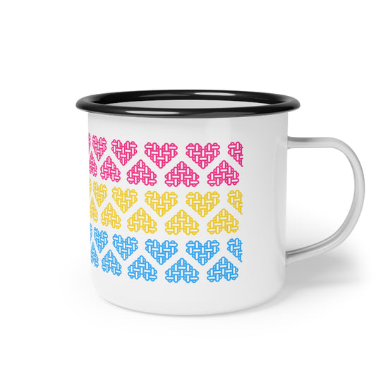 The Printed Heart - Pansexual Pride Mug