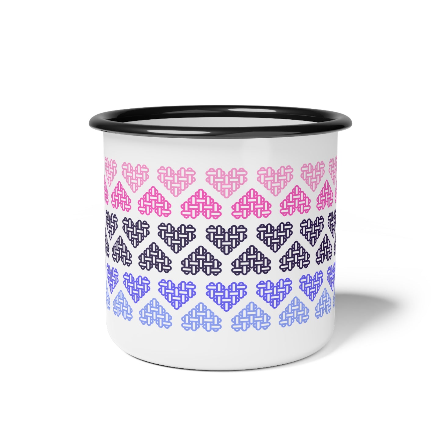 Omnisexual Pride Flag Colours - Enamel Mug