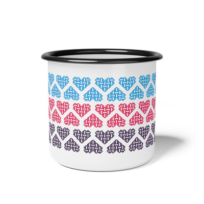 The Printed Heart - Polyamory Pride Mug