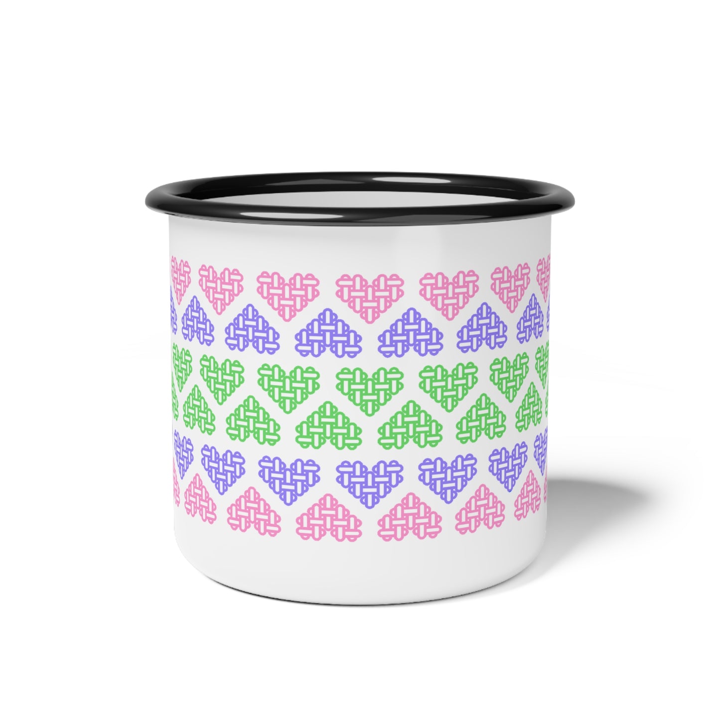 The Printed Heart - Trigender Pride Mug
