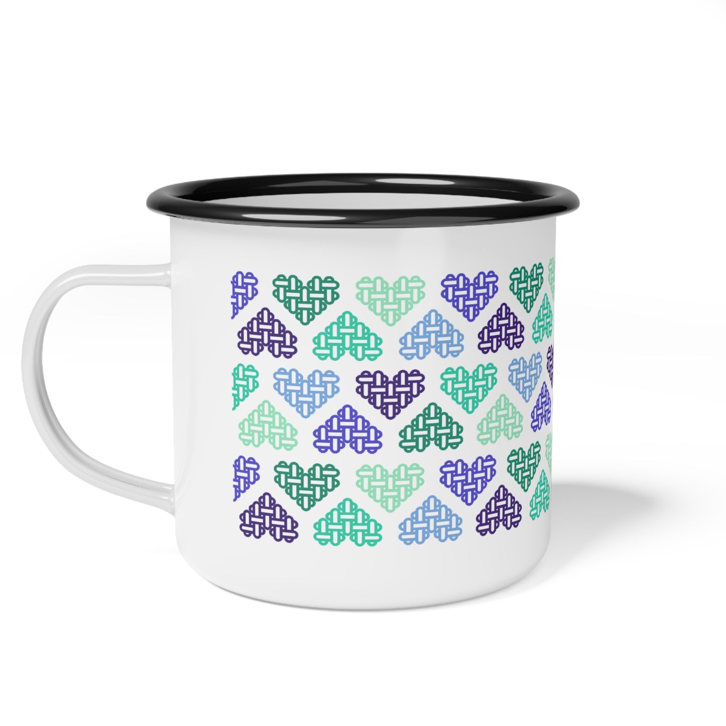 Enamel Mug - Mixed Gay Pride Flag Colors