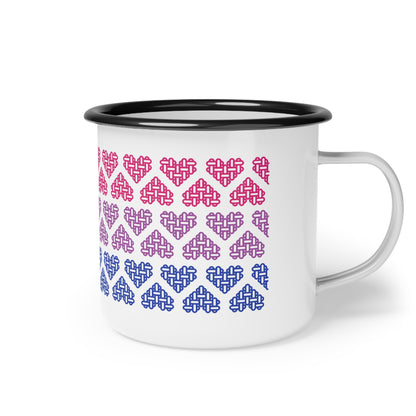 The Printed Heart - Bisexual Pride Mug