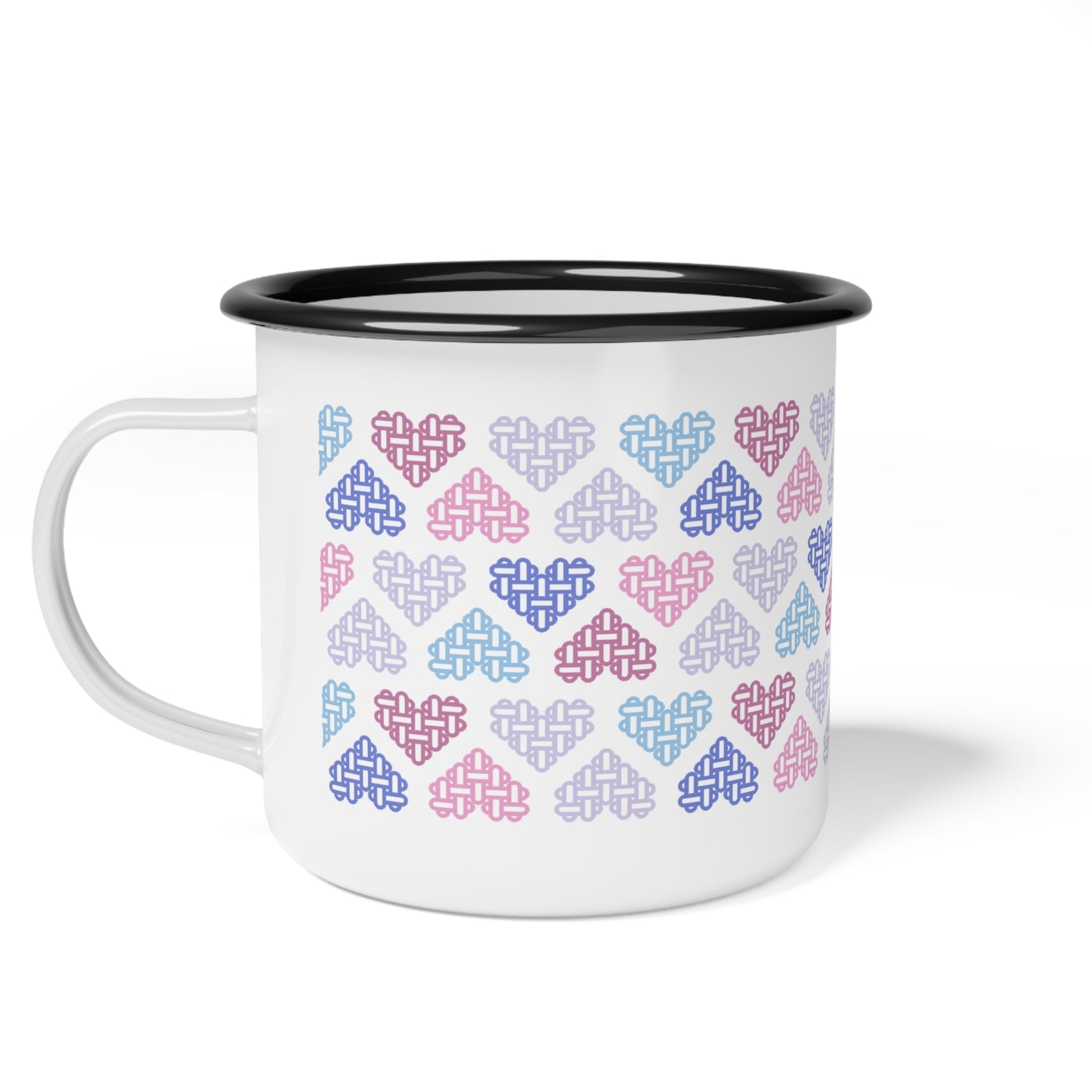The Printed Heart - Bigender Pride Mug