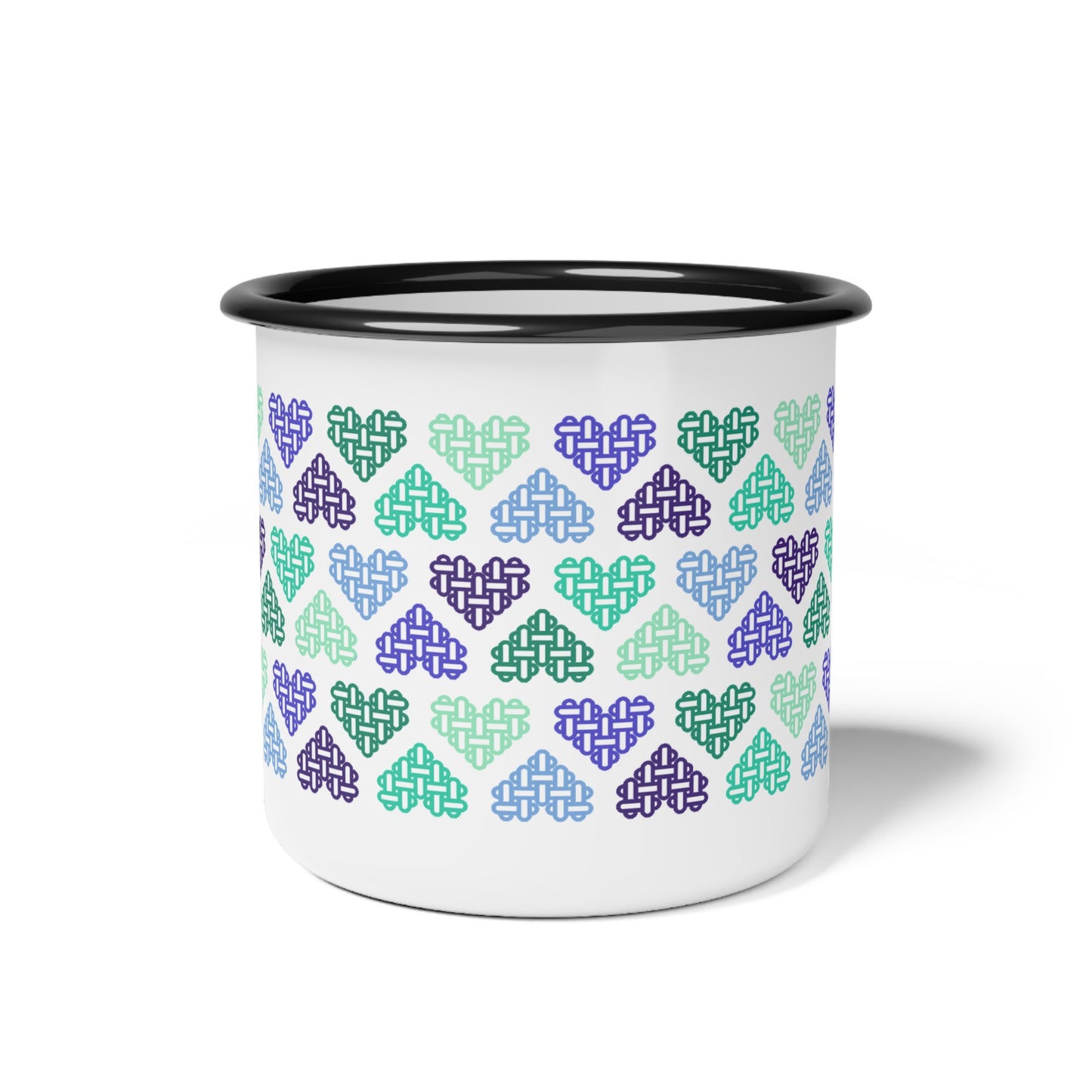 Enamel Mug - Mixed Gay Pride Flag Colors