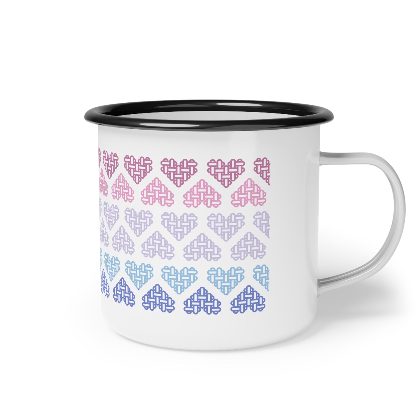 The Printed Heart - Bigender Pride Mug