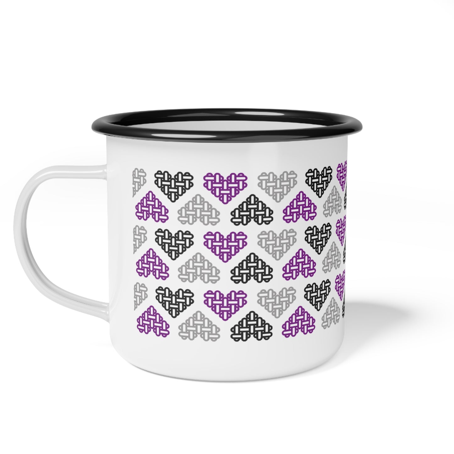 The Printed Heart - Asexual Pride Mug