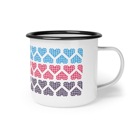 The Printed Heart - Polyamory Pride Mug