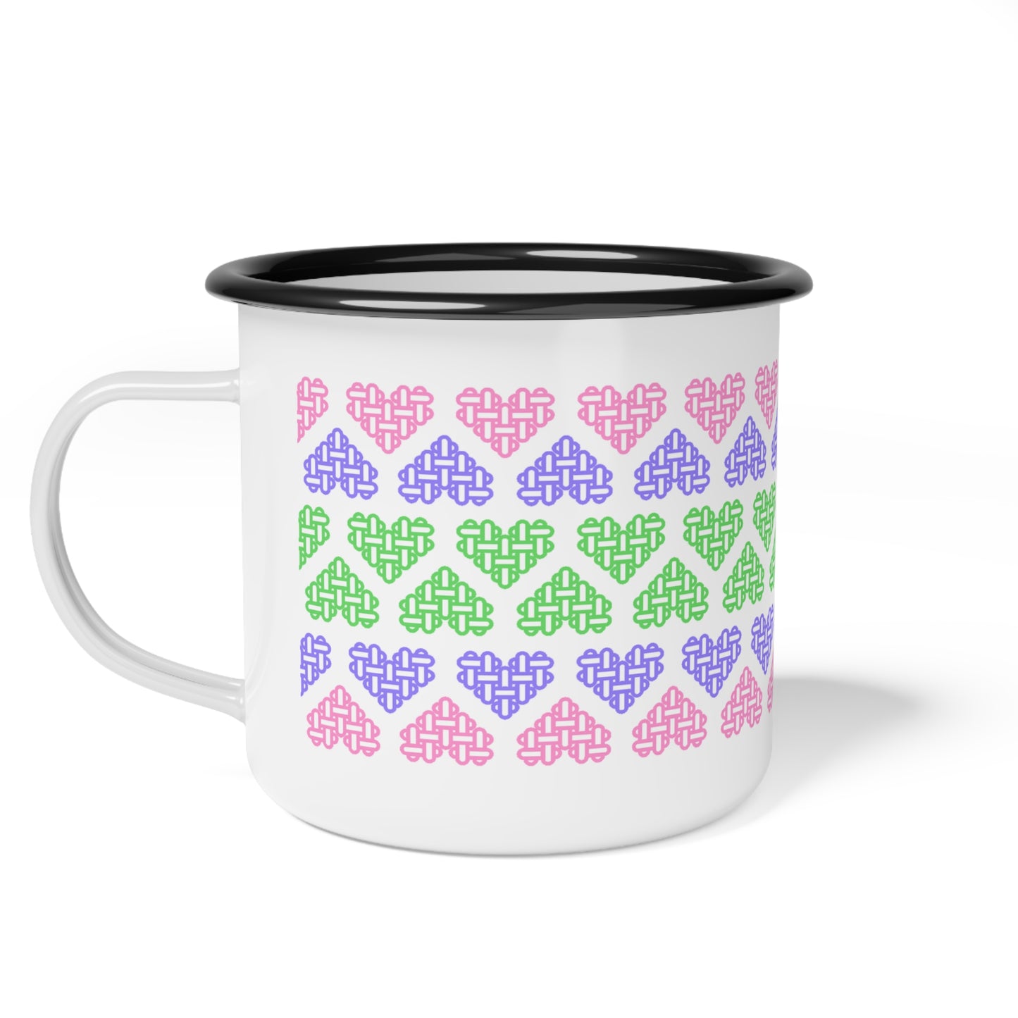 The Printed Heart - Trigender Pride Mug
