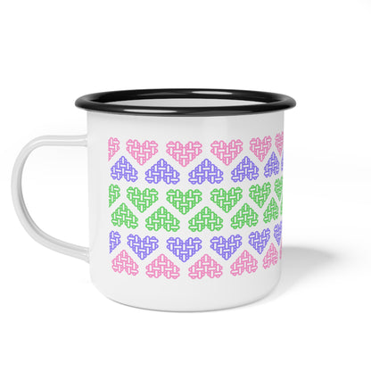 The Printed Heart - Trigender Pride Mug