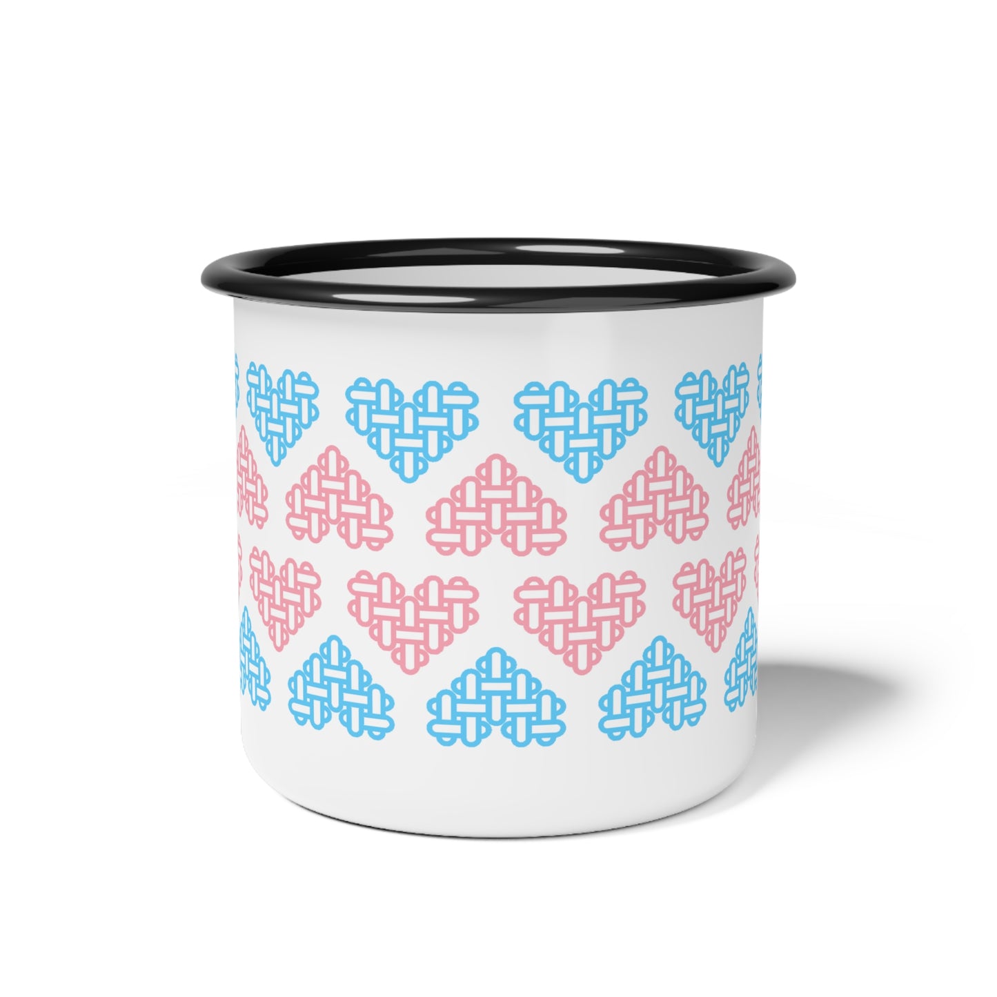 Enamel Mug - Transgender Pride Flag Colours