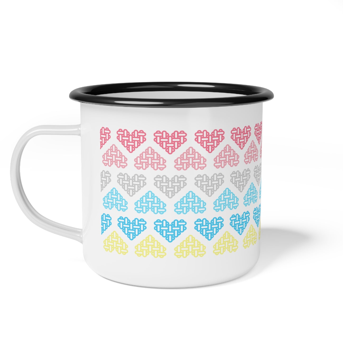 Genderflux Pride Flag Colours - Enamel Mug