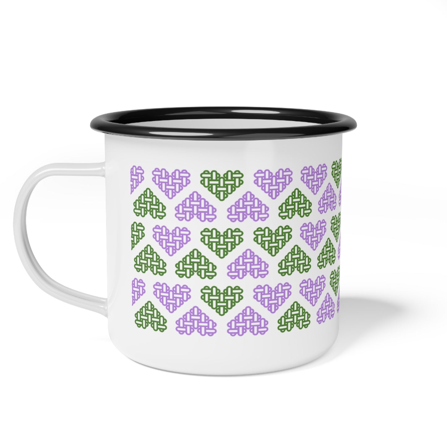 Genderqueer Pride Flag Colours Mixed - Enamel Mug