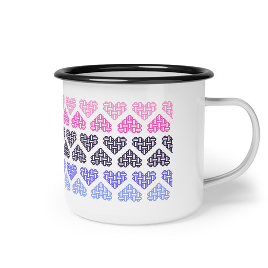 Omnisexual Pride Flag Colours - Enamel Mug