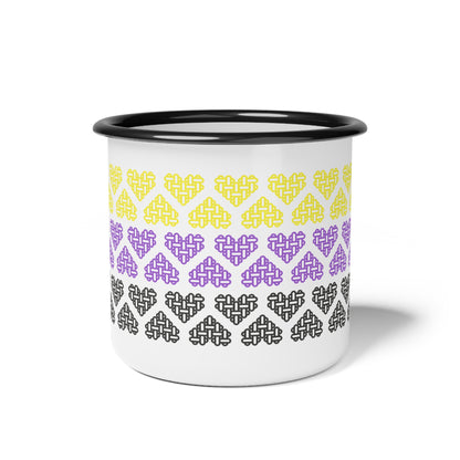 The Printed Heart - Non-Binary Pride Mug