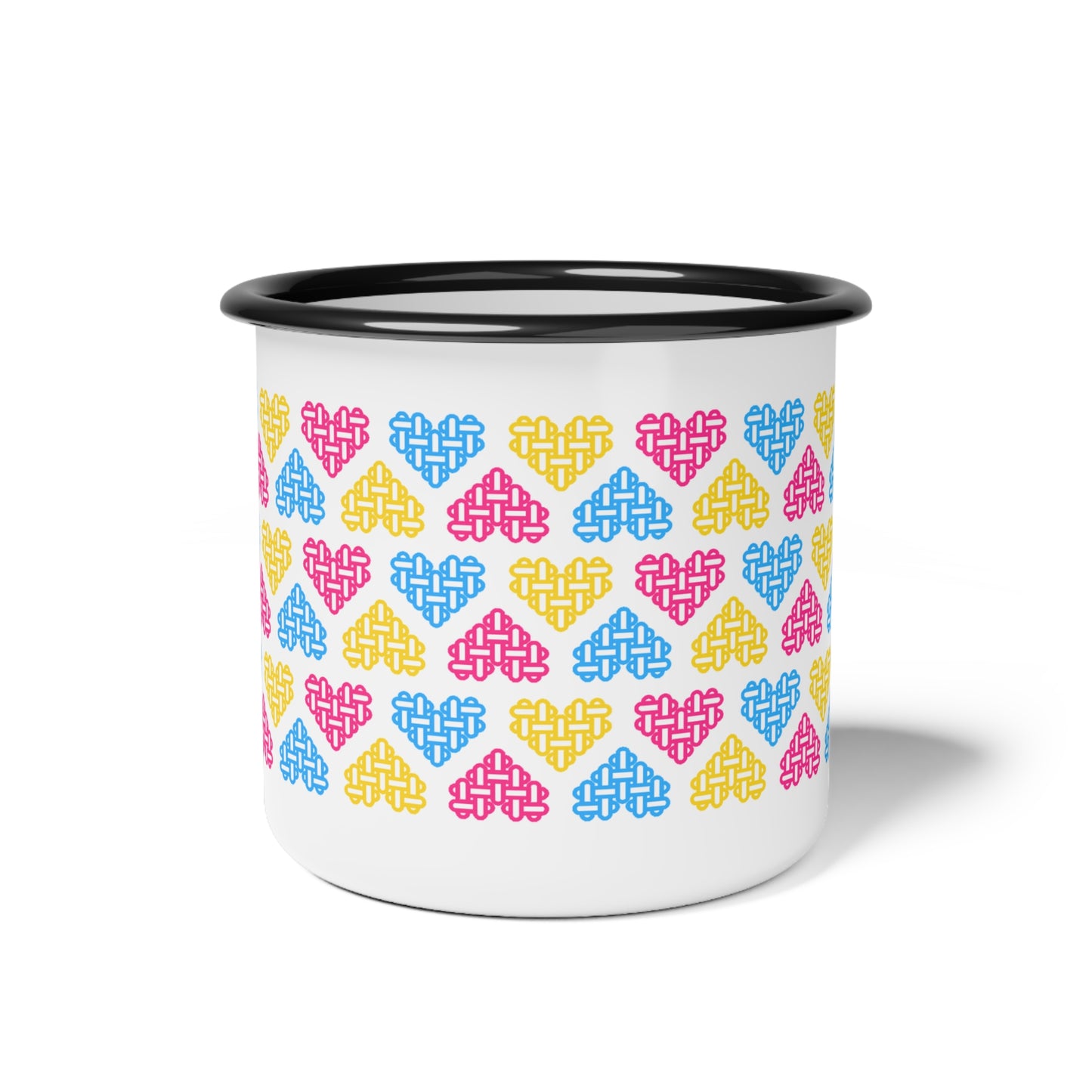 The Printed Heart - Pansexual Pride Mug