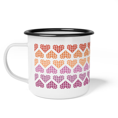 The Printed Heart - Lesbian Pride Mug