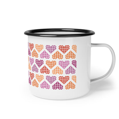 The Printed Heart - Lesbian Pride Mug